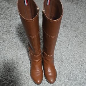 Tommy Hilfiger Brown Over the Knee Boots
